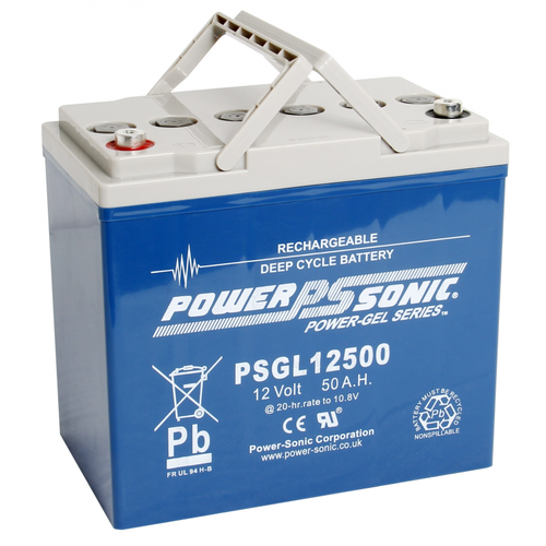 Power-Sonic 12V 50AH PSGL12500