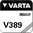 Pile bouton oxyde d'argent VARTA 389 - SR1130W