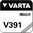 Pile bouton oxyde d'argent VARTA 391 - SR1120W