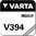 Pile bouton oxyde d'argent VARTA 394 - SR936SW