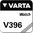 Pile bouton oxyde d'argent VARTA 396 - SR726W