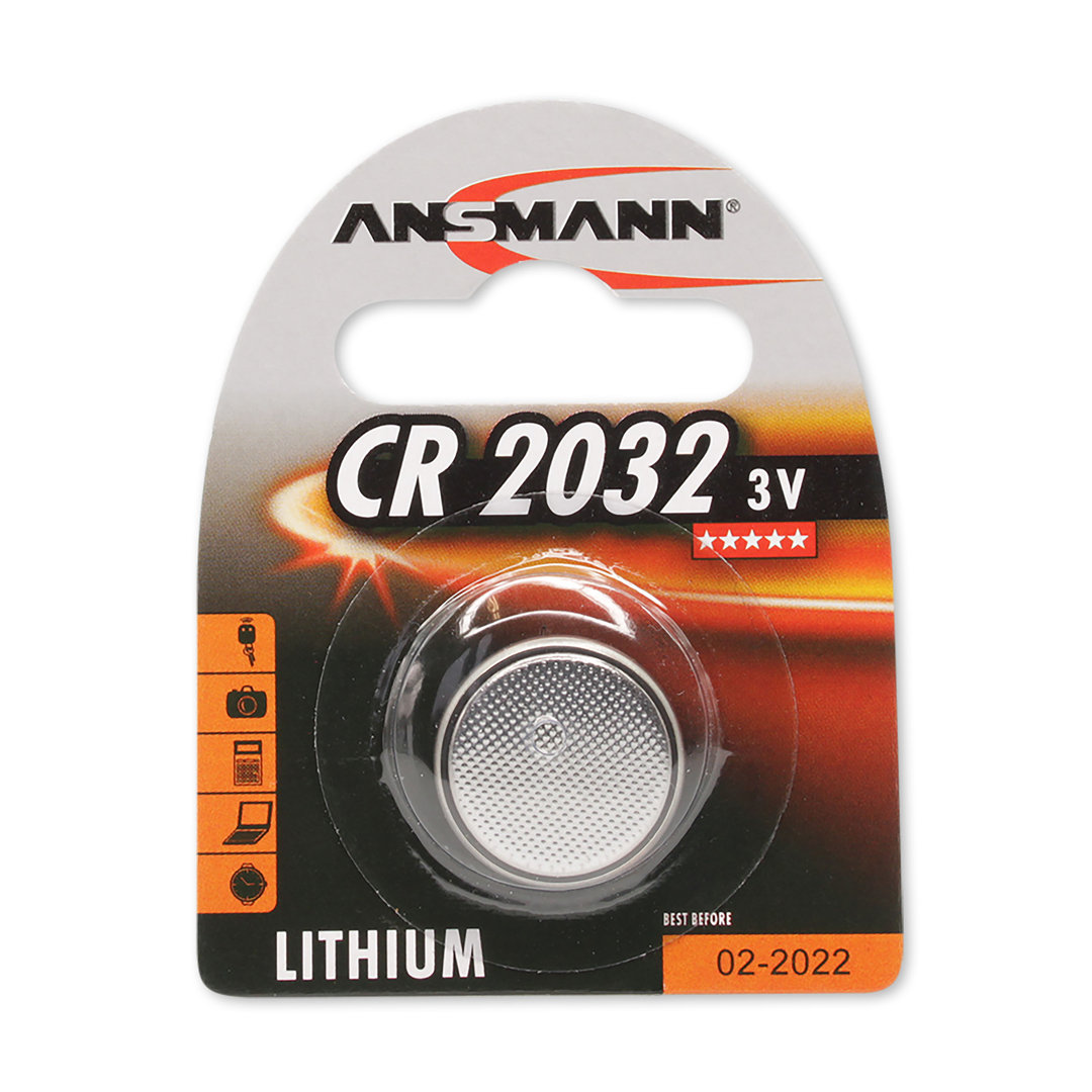 Pile bouton lithium ANSMANN CR2032