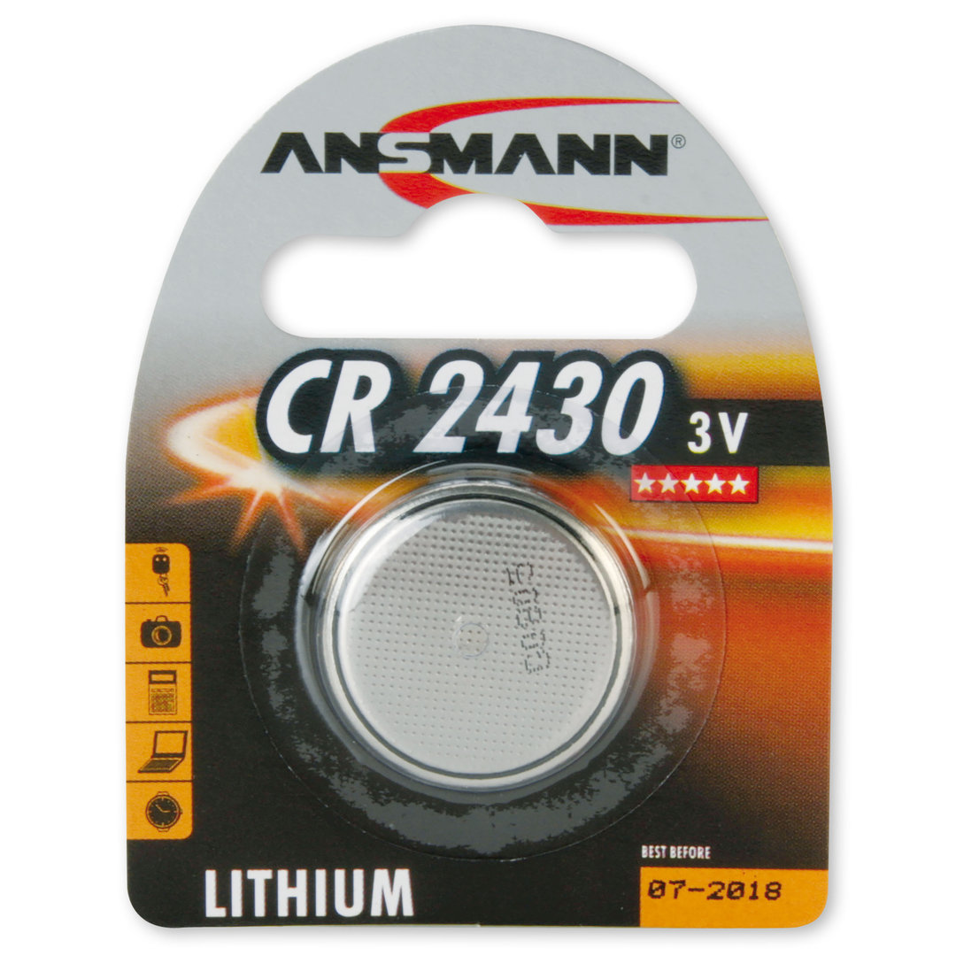 Pile bouton lithium ANSMANN CR2430