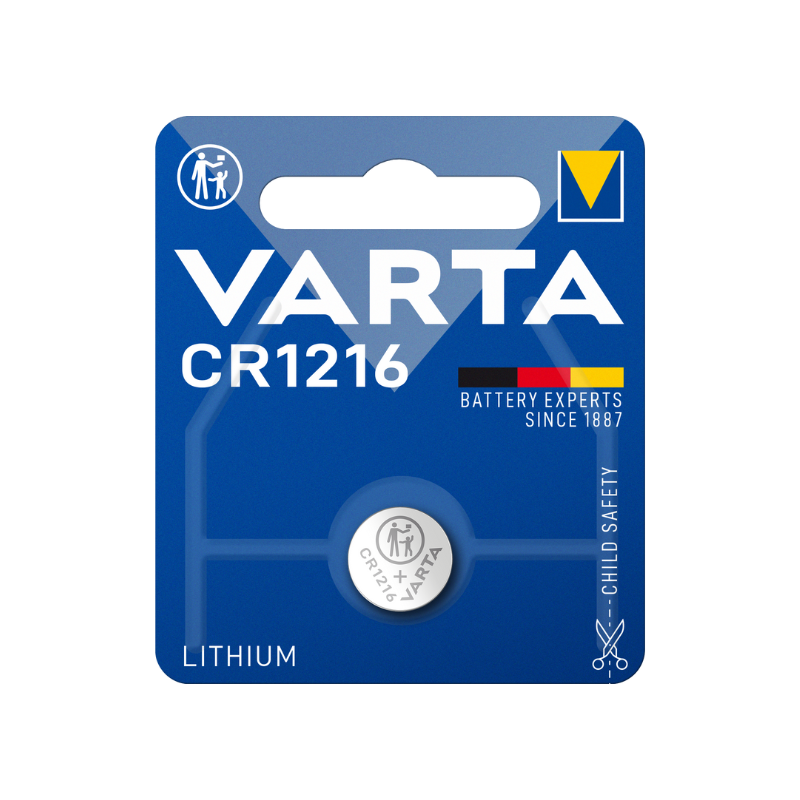 Pile bouton lithium VARTA CR1216 – Image 2