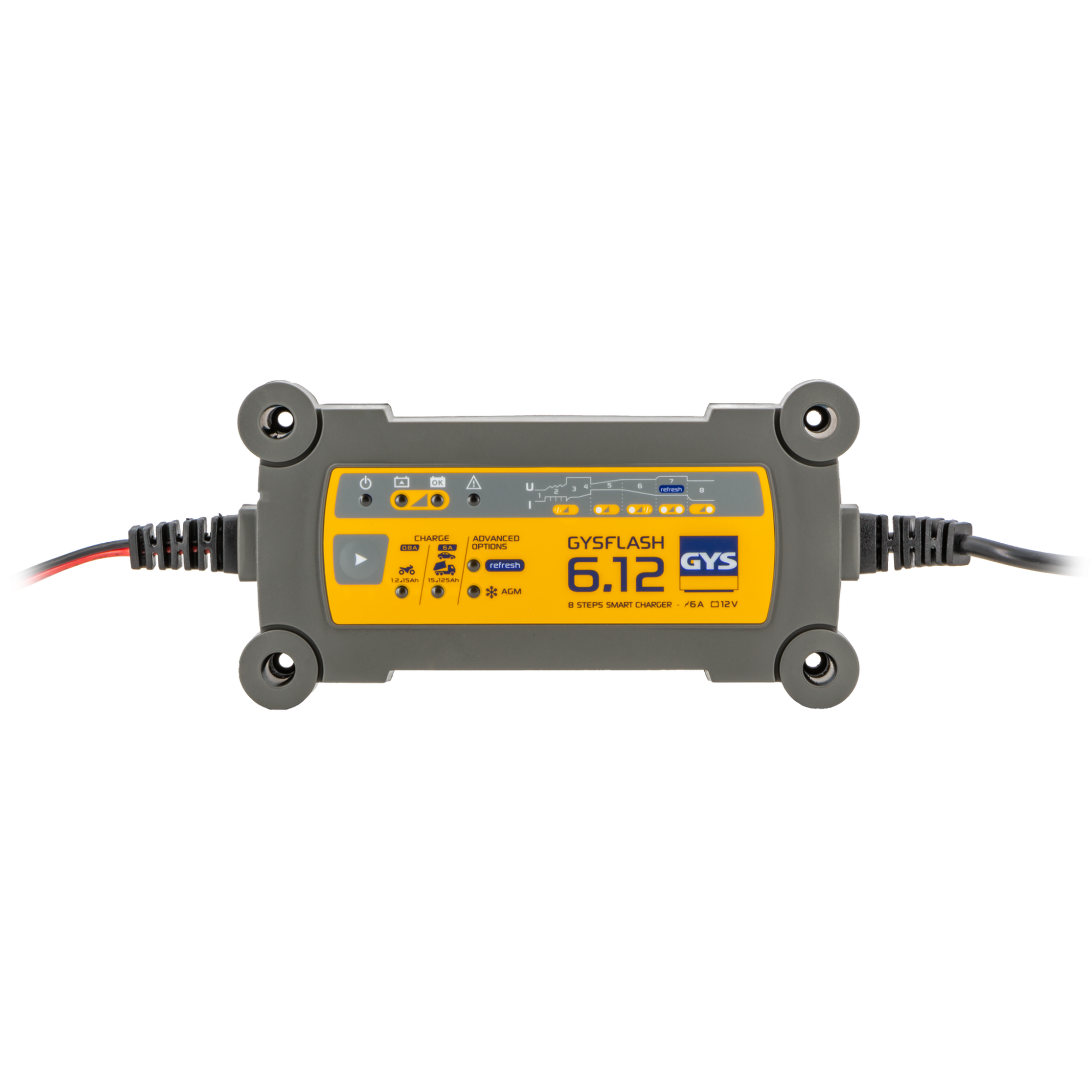Chargeur et Maintien de Charge GYSFLASH 6.12 - 12V 6A | GYS France – Image 2